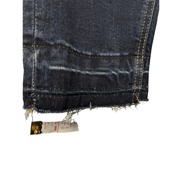 Buffalo David Bitton Jeans Womens 6/28 Jess Rip & Repair Mid-Rise Skinny Raw Hem - Picture 6 of 10